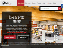 Tablet Screenshot of abler.pl